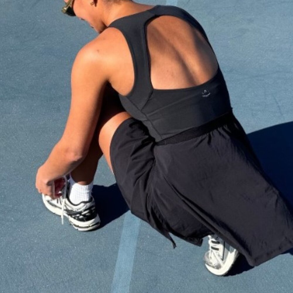 - Beyond Yoga Tennis Dress BRAND NEW  Pleated Dress 🎾